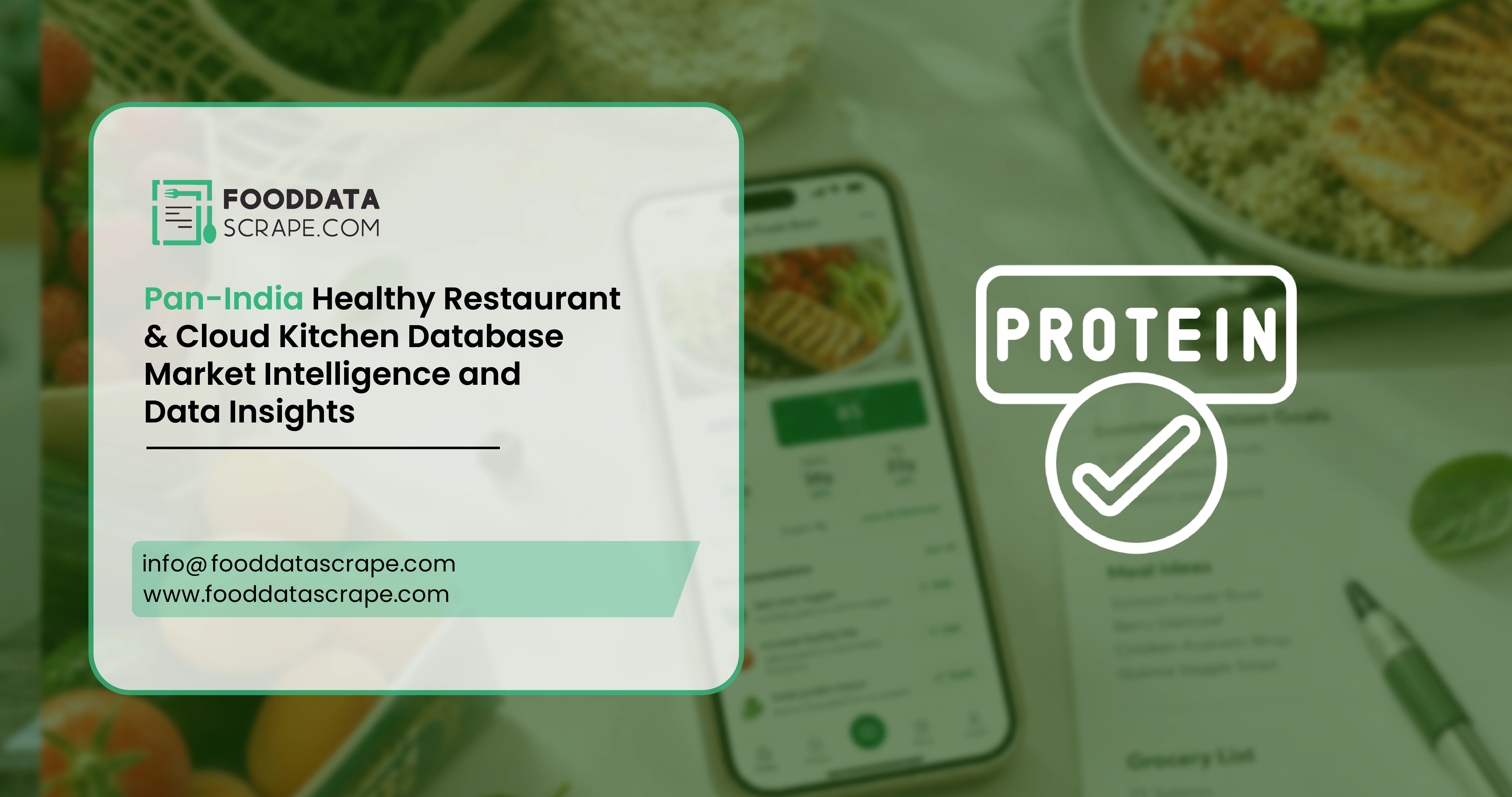 Pan-India Healthy Restaurant & Cloud Kitchen Database: Market Intelligence and Data Insights